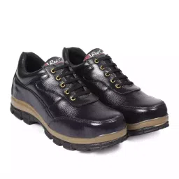 Red Can Steel Toe Safety Shoe Low Ankle Genuine Leather Size UK 6 Black, SGE1165BLK-picture-36