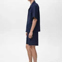 MANGO MAN Cotton Linen Casual Shirt image 3