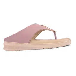 The Roadster Lifestyle Co Women Round Toe Slip-On T-Strap Flats image 5