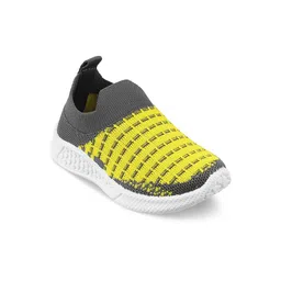 SHOESFORJUNIORS Kids Colourblocked Round Toe Slip-On Sneakers Shoes-image-1