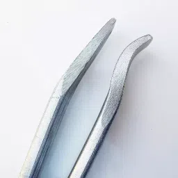 MEC Tyre Lever Tool Steel Silver Tone Chrome Plated 10, 12 & 18 inch for Both Heavy-Duty Trucks and Light Vehicles, MEC11621 (Set of 3 Pcs) image 3