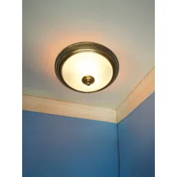 Fos Lighting Dish Antique Brass Ceiling Light - Dish-Antique-12-CL2 image 5