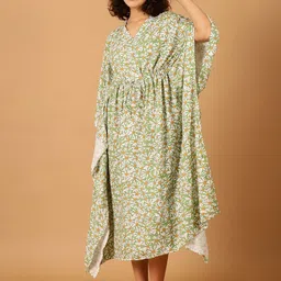 Blissence Printed Maxi Nightdress-picture-16