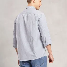 Nautica Pure Cotton Gingham Checked Slim Fit Casual Shirt image 2