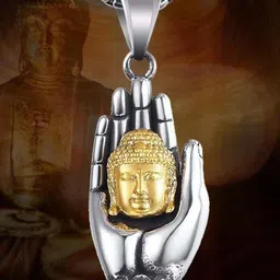 kazare Rhodium-Plated Contemporary Pendants image 2