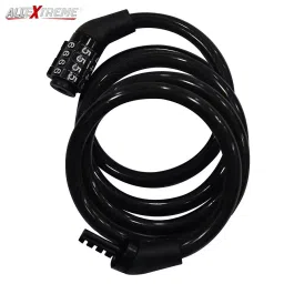 AllExtreme EXBCNLB ‎Stainless Steel Anti Theft 4 Digit Resettable Bike Cable Lock image 5