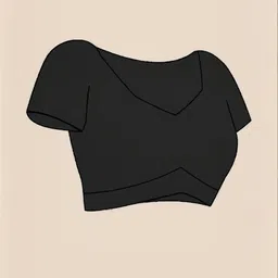 Anouk Floral Pure Cotton Saree image 4