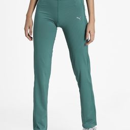 Puma Women Blue Solid Straight Leg Track Pants-picture-7
