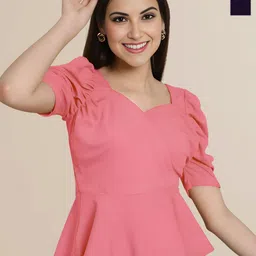 Mast & Harbour Puff Sleeve Top-picture-18