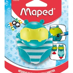 Maped Croc Croc Hippo 1 Hole Pencil Sharpener - Blue-picture-19