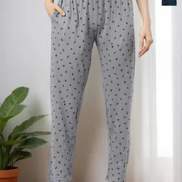 Kryptic Pack Of 2 Printed Pure Cotton Relaxed-Fit Lounge Pants-picture-21