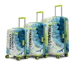 uppercase Geo Set Of 3 Printed Hard-Sided Trolley Bags-picture-27