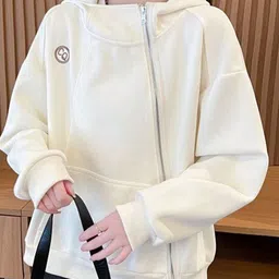StyleCast x Revolte Women Hooded Zip Clouser Sweatshirt-picture-32