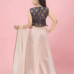 BAESD Girls Ready to Wear Lehenga & Blouse With Dupatta image 5