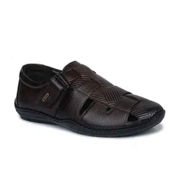 Zoom Shoes Men Leather Fisherman Sandals-image-81