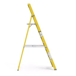 YOUNGMAN 6 Step + Platform Fiberglass Platform Ladder 1700 mm Maximum Standing Height, 8354 image 2