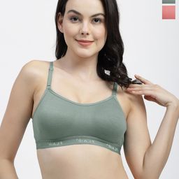 SHYAM SONS FLAIR brezza Pack Of 2 Full Coverage Workout Bra-picture-29