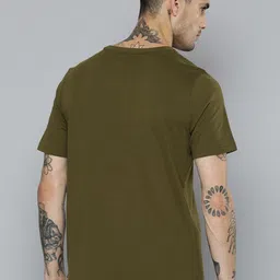 Puma Men Brand Logo Pure Cotton Applique Essential Elevated Regular Fit T-shirt image 4