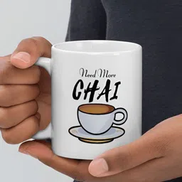 Mr UVD White Ceramic Cup image 4