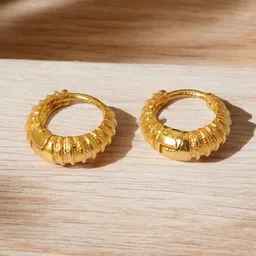 SHREE KRISHNA SHOPPING Gold-Plated Brass Earrings-picture-32