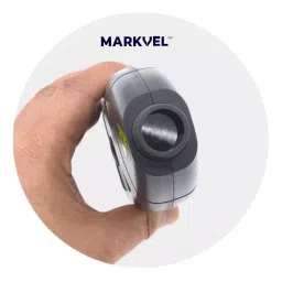 Markvel 50-500 mm Detecting Distance ABS Plastic Tachometer Non-Contact, DT-2234B image 2