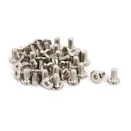 GENERIC M6X16 Allen Button Flange Head Screw with 1 L Key (Pack of 15 Pcs) image 4