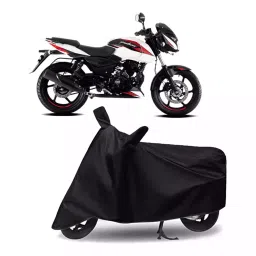 Auto Pearl Bike Cover for Bajaj Pulsar 180 (Black)-picture-38