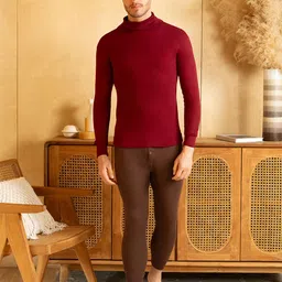 Lux Cottswool Turtle Neck Thermal Set image 1