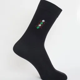 Camey Men Pack Of 3 Assorted Cotton Calf-Length Socks image 2