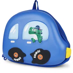 Kids On Board 3D Dragon in Car Backpack for Nursery & Early School, Height 10 Inches -Blue-picture-15