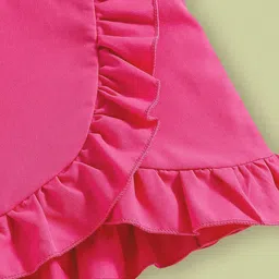 INCLUD Girls Printed Top with Skirt image 4