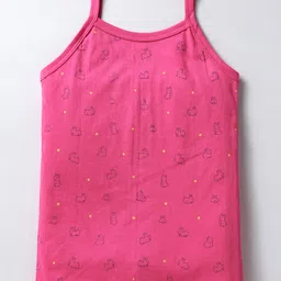 Simply Sinker Knit Slips With Fruits & Animal Print Pack Of 3 - Navy Blue Pink & Turquoise image 5