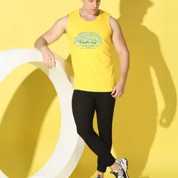 WOOSTRO Men Typography 2 Printed Applique Slim Fit T-shirt image 2