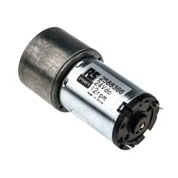 RS PRO Geared Motor DC Geared Iron Core 62.3 mm 12 RPM, 2588366-picture-45