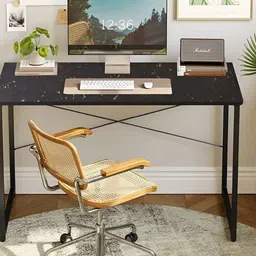 Torche Black Wooden& Metal Study Table-picture-33