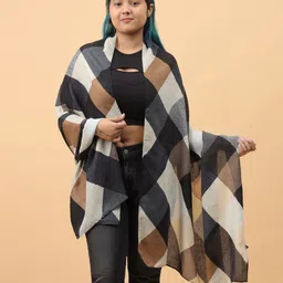 Moda Chales Women Checked Scarf-picture-17