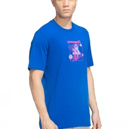 ADIDAS Rerto Printed Pure Cotton Round Neck Training T-shirt-picture-18