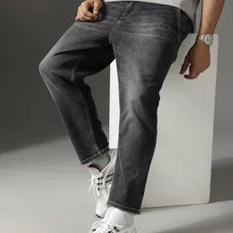 FCUK Men Baggy Fit Light Fade Stretchable Jeans-picture-12