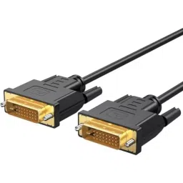 PremiumAV DVI-D 24+1 Cable 1.5 m (5Ft) – Male to Male HDR Digital Video Cable with Gold-Plated Connectors for Computer, HDTV, Gaming, Monitor, Projector Black-picture-43