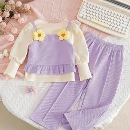 YK Girls Top with Trousers Clothing Set-picture-36