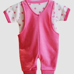 LUV-DUB Infant Floral Dungaree With T-Shirt image 2