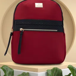 Caprese Women Carson Fashion Colourblocked Backpack-picture-40