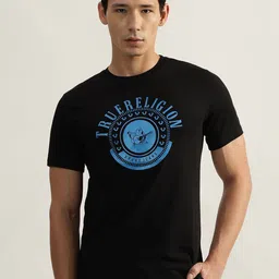 True Religion Men Typography Printed Round Neck Cotton T-shirt-picture-37