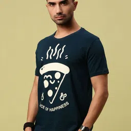 Urban Dog Men Graphic Printed Round Neck Cotton T-shirt image 3