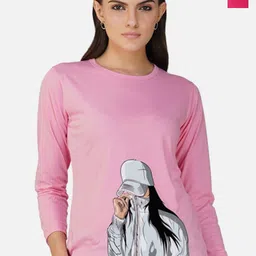 Metronaut Women 2 Printed Bio Finish Applique T-shirt-picture-12