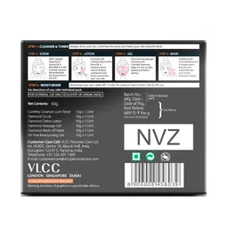 VLCC Set of 3 Diamond Polishing Single Facial Kit image 2
