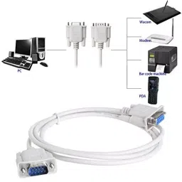 LOTA DB9 RS232 Serial Extension Cable 9-Pin Male to 9-Pin Female Grey 1.5 m, MST-1242-LT image 4