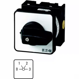 EATON 1P 4 Position 60° On-Off Cam Switch, 690 V (Volts), 20A, Toggle Actuator, 012233 T0-2-95/E-picture-33
