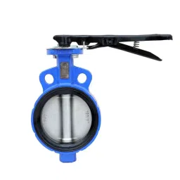 SANT 14 inch (350 mm) Cast Iron Butterfly Valve Wafer Type (Gear Operated), BFY (G) image 1