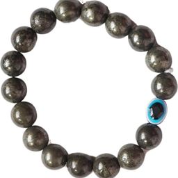 VIBESLE Unisex Agate Studded Elasticated Bracelet-picture-3